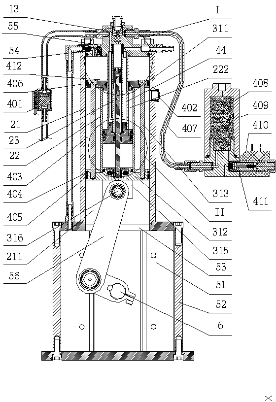 High-pressure air pump