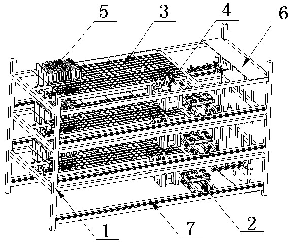 Multilayer automatic drug dispensing machine and drug dispensing method thereof