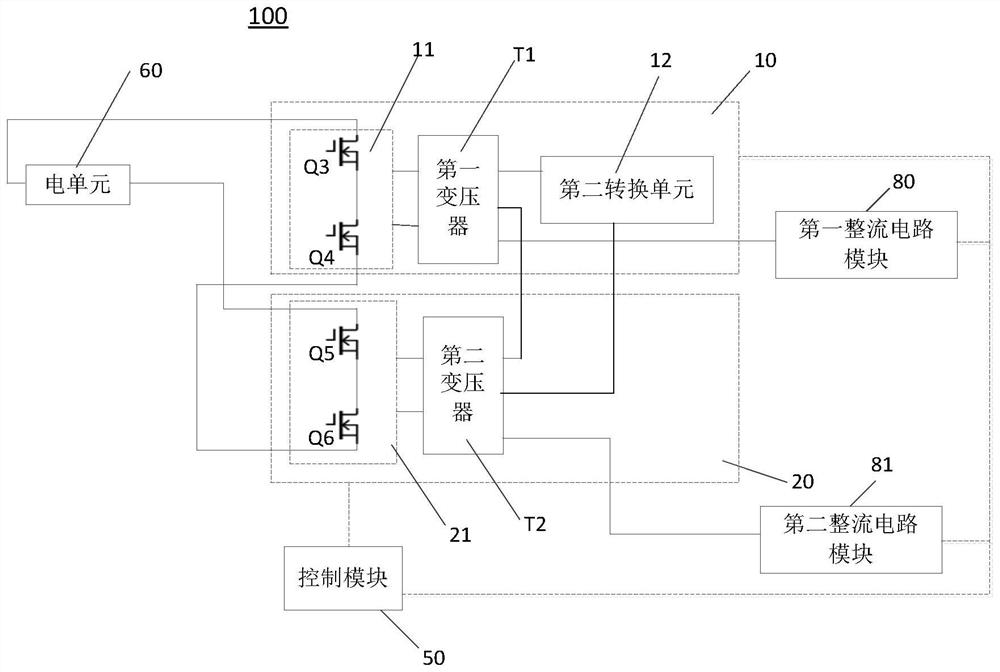 Vehicle-mounted charging and discharging system and vehicle having the same