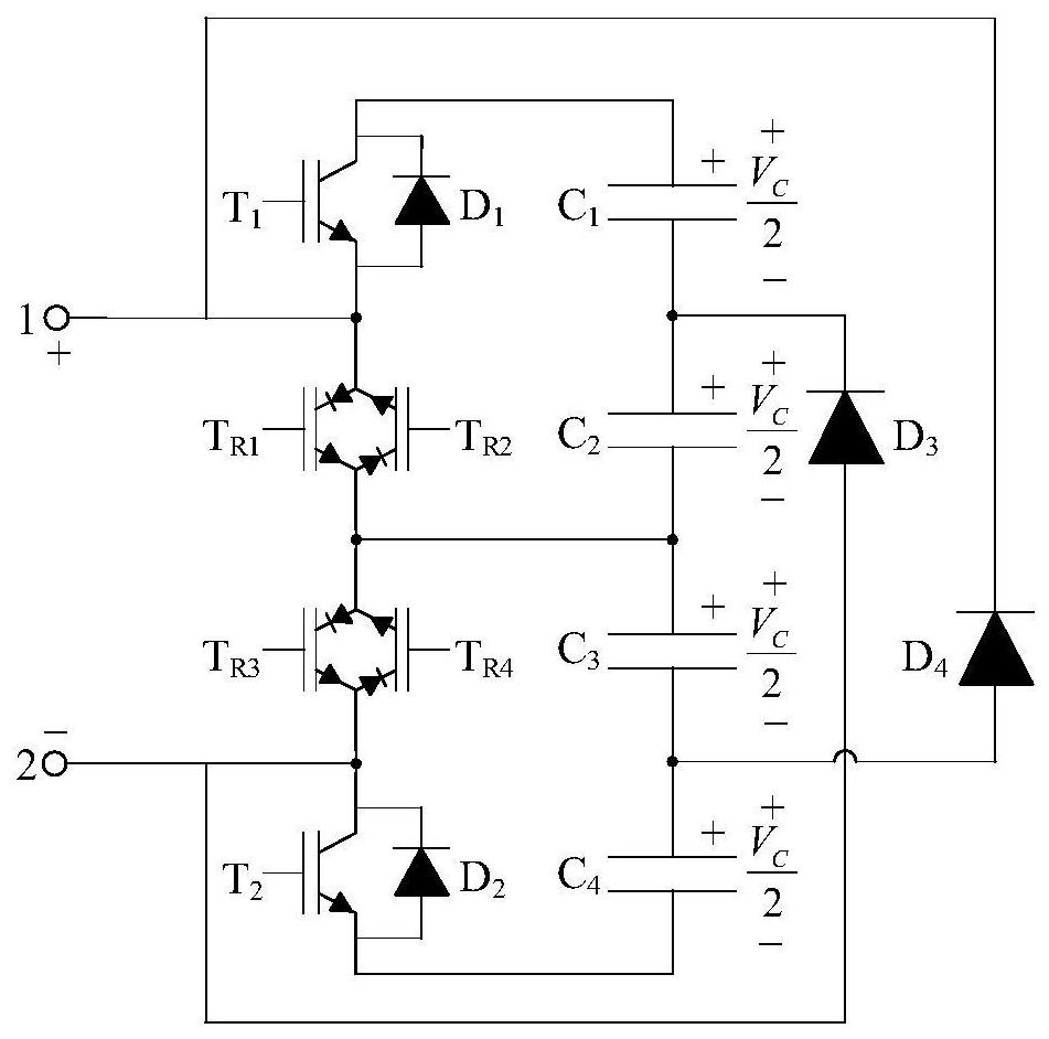 A low-loss modular multilevel converter and its parameter design method