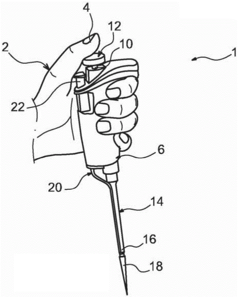 Pipetting system with improved control and volume adjustment