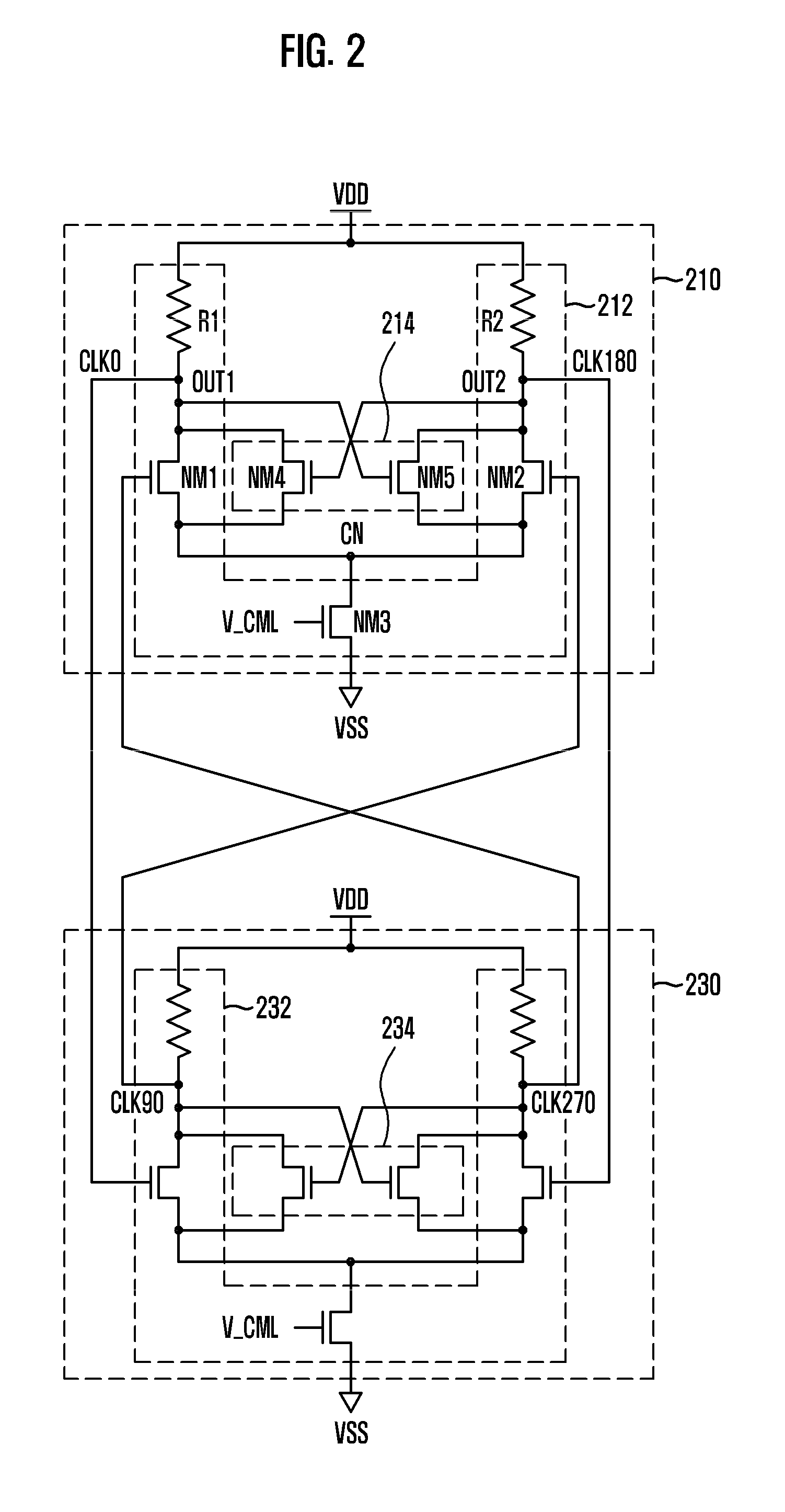 Ring oscillator and multi-phase clock correction circuit using the same