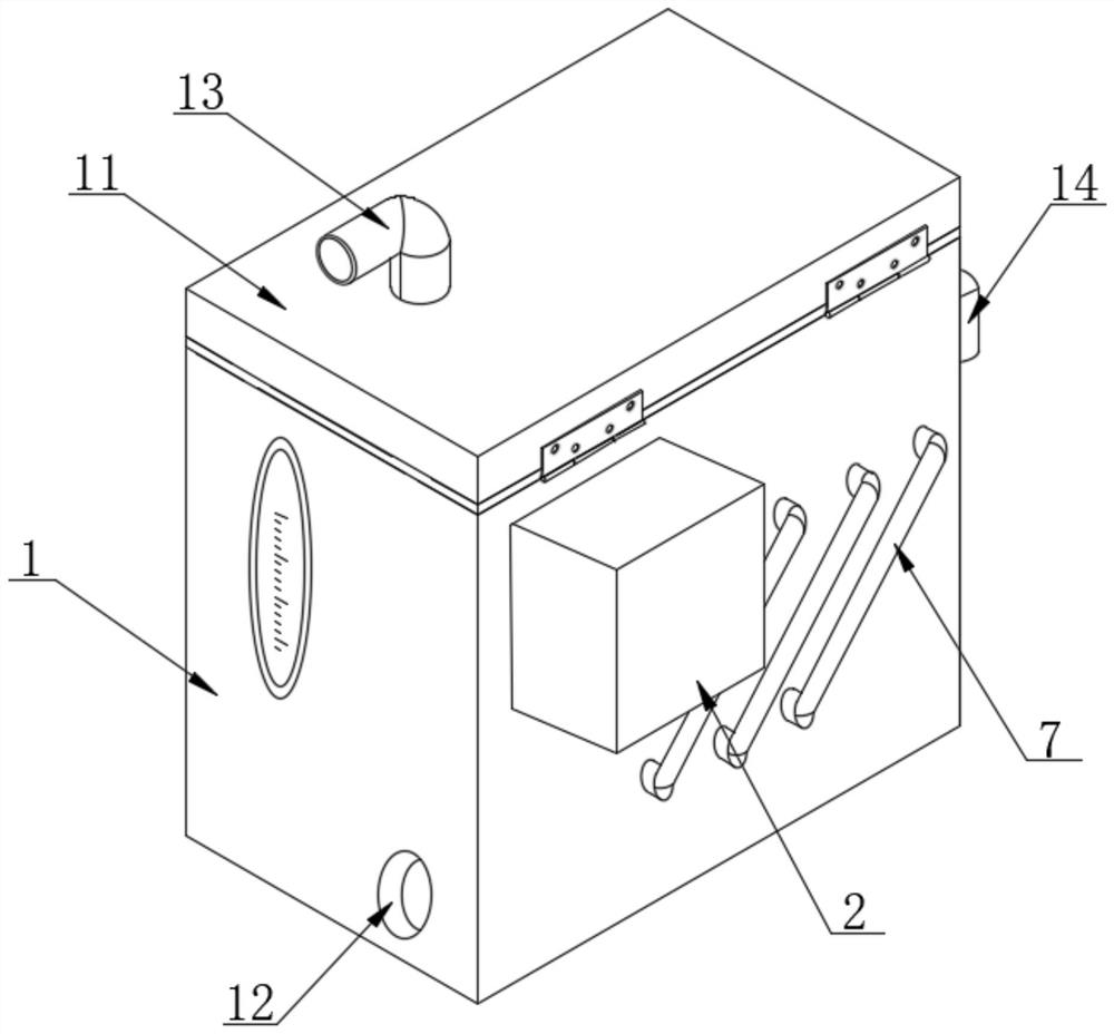 Biological anaerobic reaction equipment for treating textile printing and dyeing wastewater and use method of biological anaerobic reaction equipment