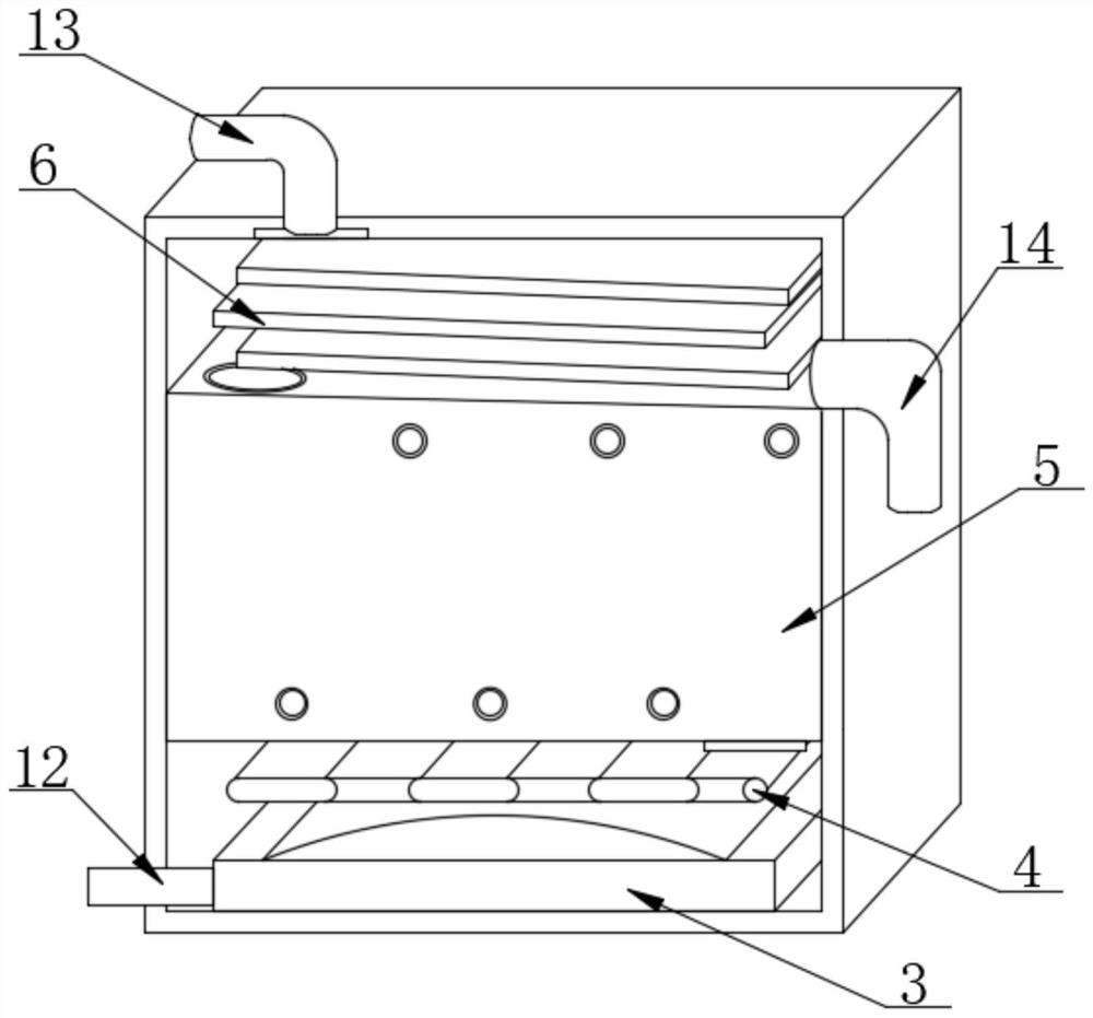 Biological anaerobic reaction equipment for treating textile printing and dyeing wastewater and use method of biological anaerobic reaction equipment