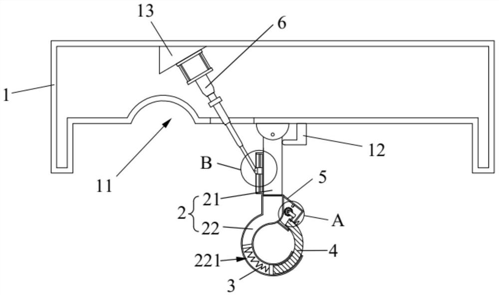 Automatic unhooking lifting appliance