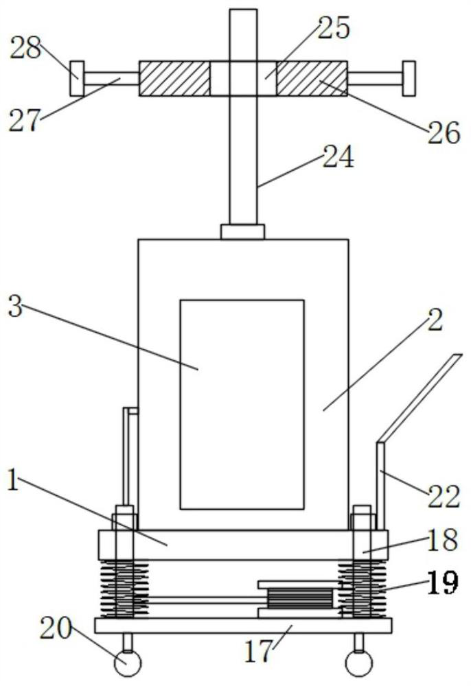 Drainage device for nursing of ICU (intensive care unit)