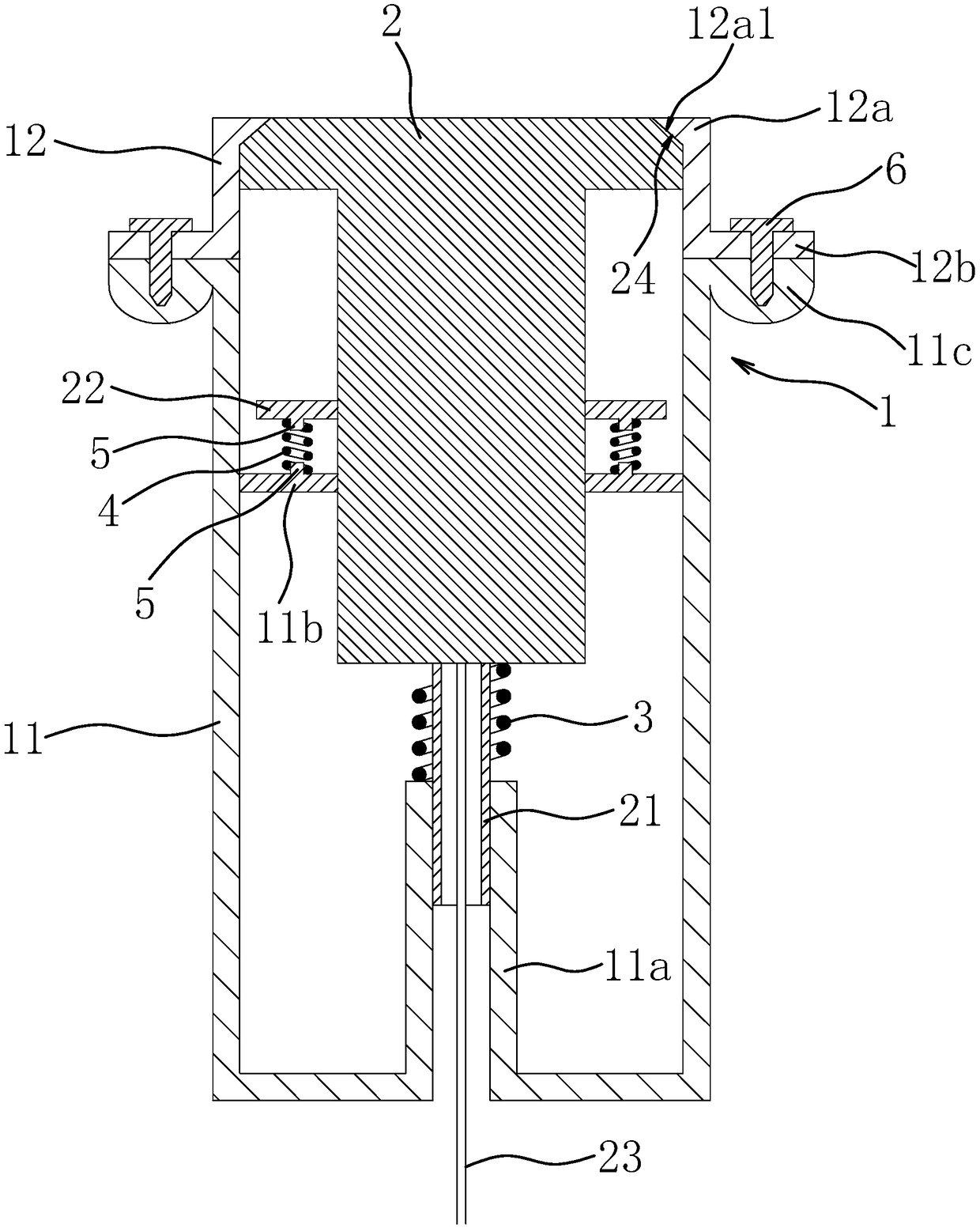 Telescopic underground lamp