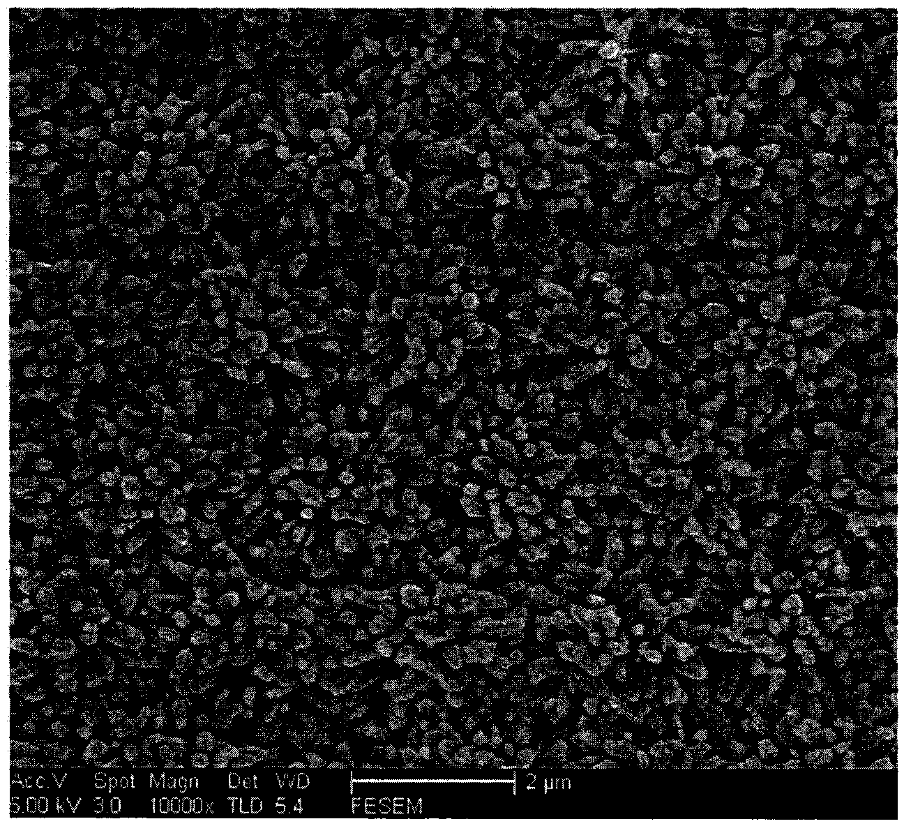 Zinc oxide micro/nano composite structure array film and preparation method thereof