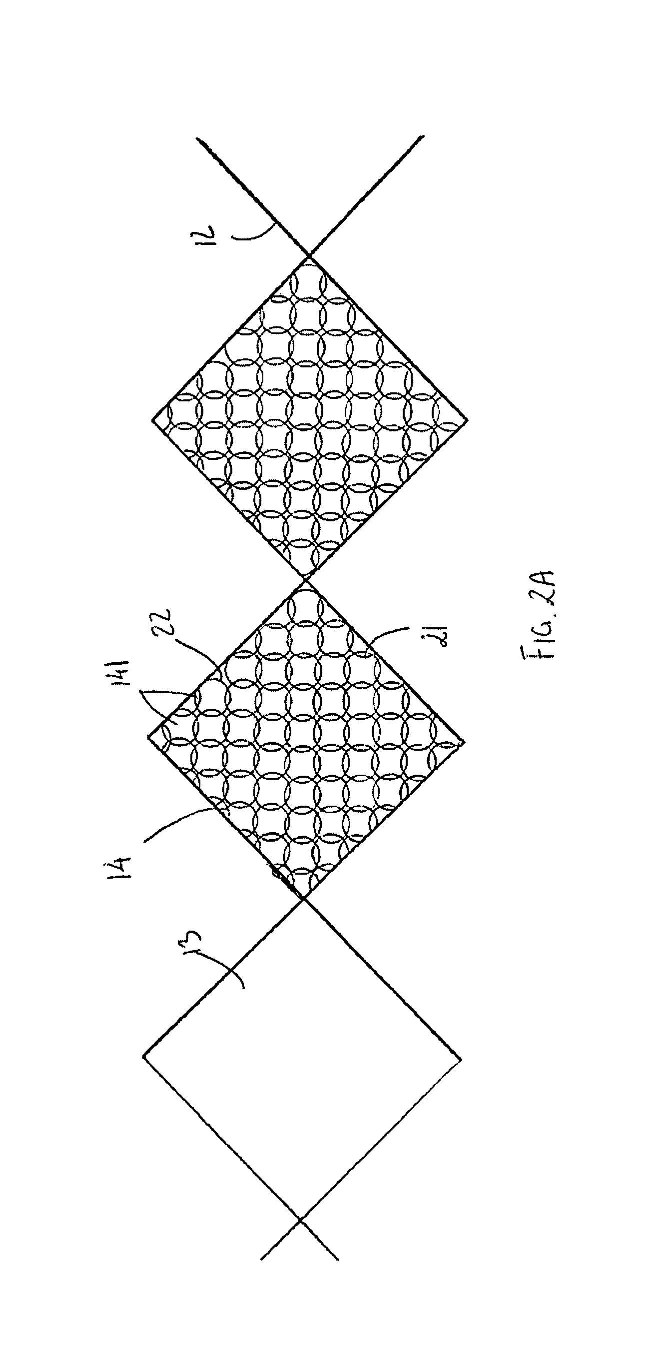 Intravascular device with netting system