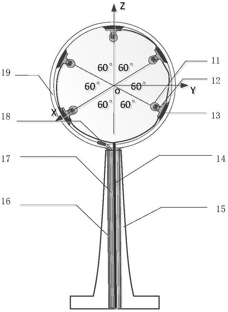 Electric propulsion spacecraft plume parameter acquisition method