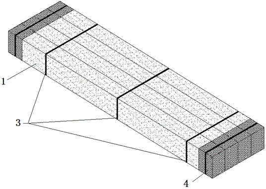 Fabrication and installation of pre-buried shear grooves in ultra-deep underground diaphragm walls