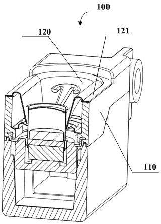 Built-in speaker of TV and TV