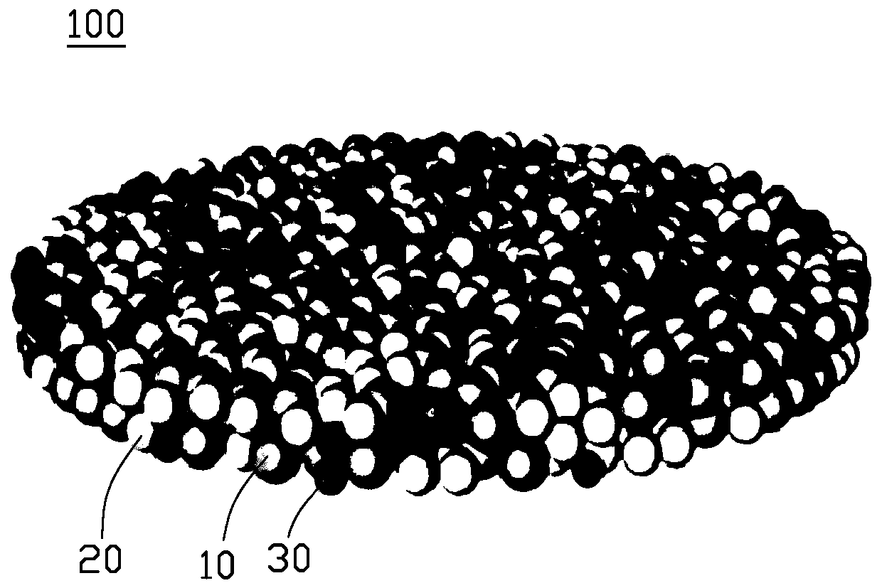 Preparation method of composite electrode, composite electrode and lithium ion battery