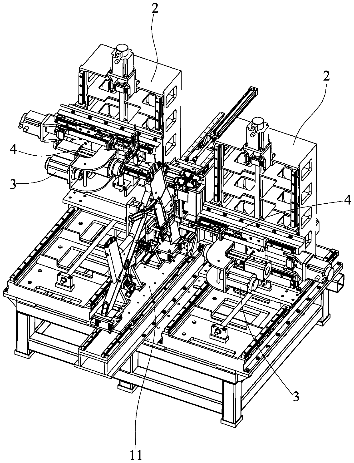 Automatic position-finding drilling machine and automatic position-finding drilling method thereof