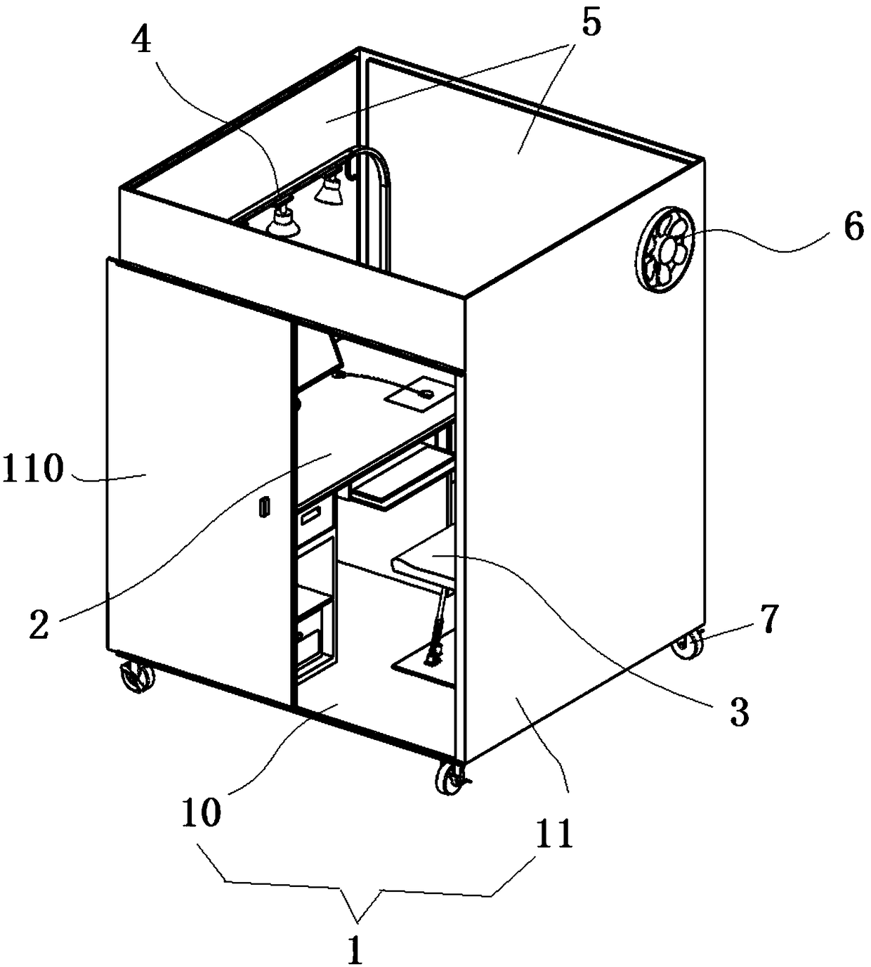 Distance education device