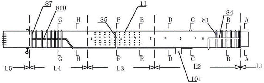 A tunnel kiln with a sand-sealed structure