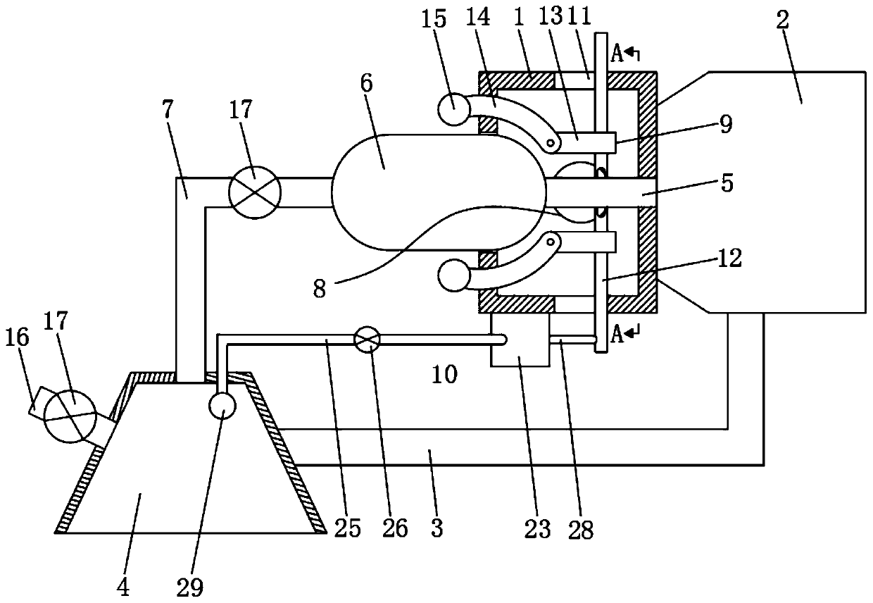 Artificial respirator with drug delivery and oxygen supplying functions and using method thereof