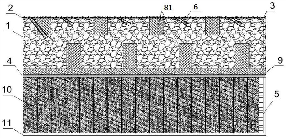 Special strip type filling mining method