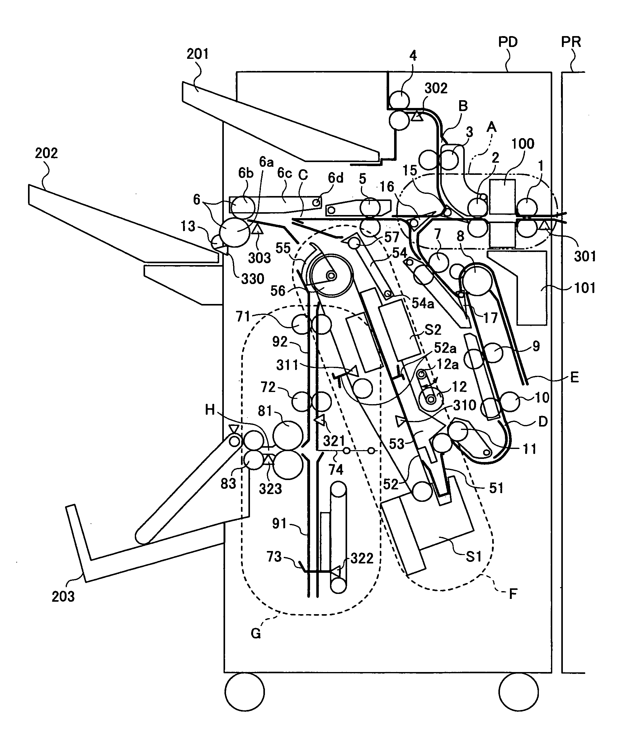 Paper handling apparatus