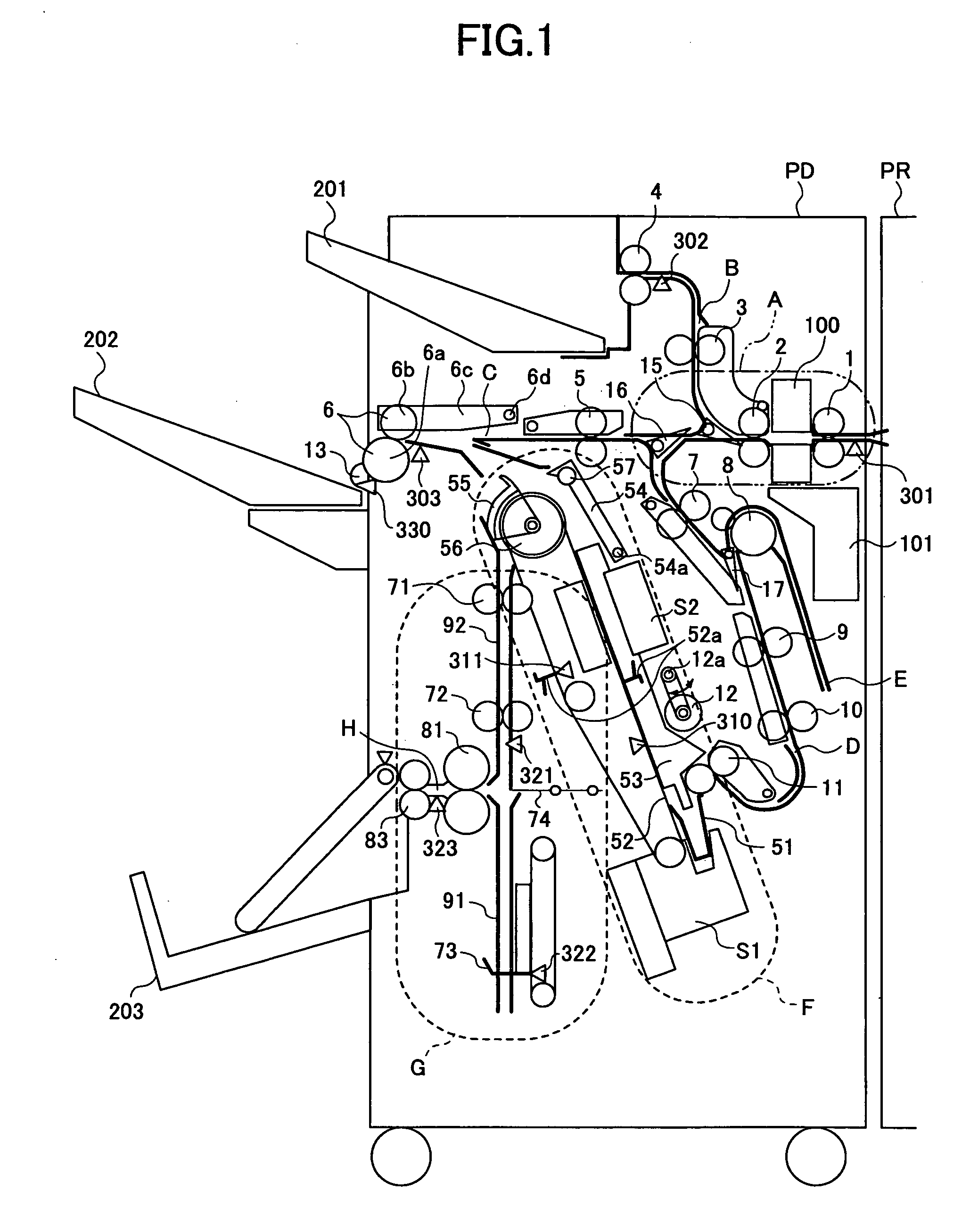 Paper handling apparatus