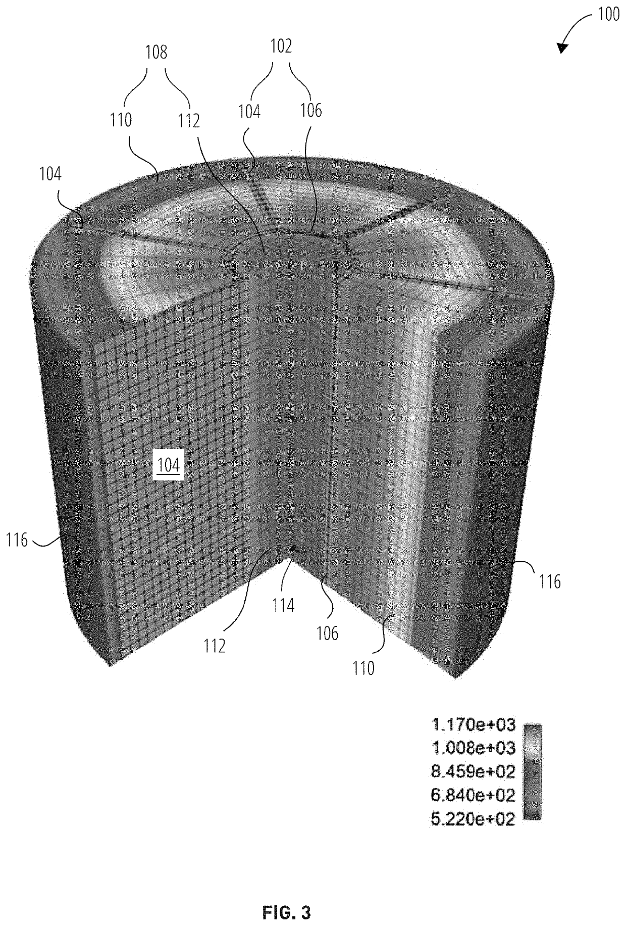 Reactor fuel pellets with thermally-conductive inserts, and related reactor fuel pellet arrangements