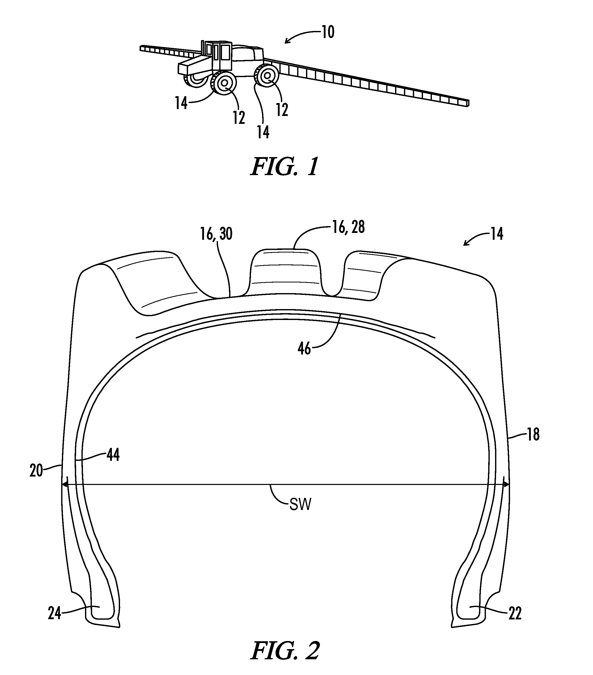 D speed agriculture tires