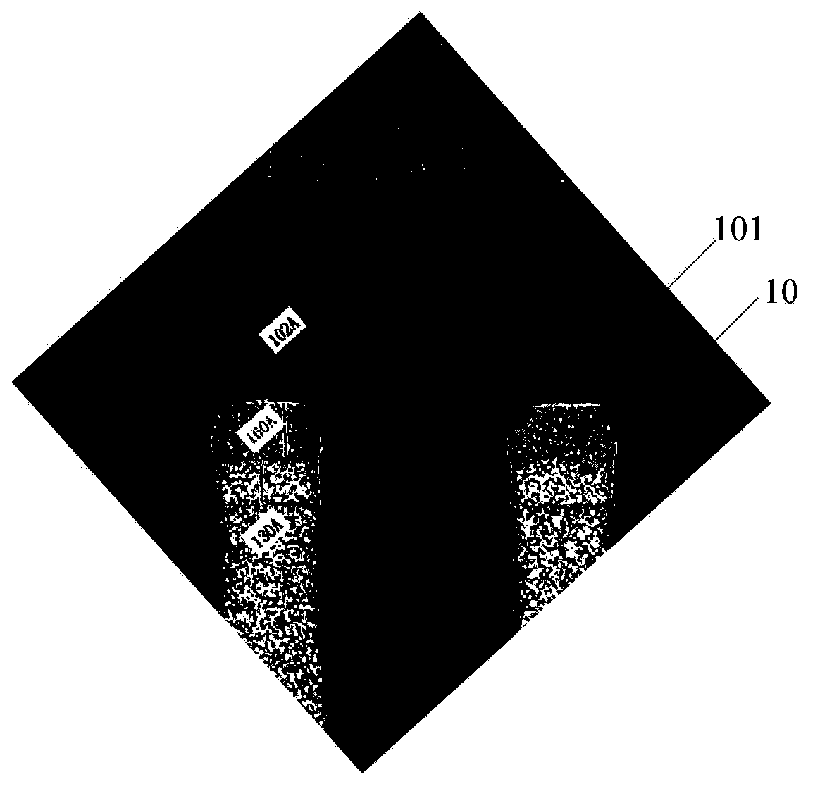 Hard mask laminated structure and fabrication method thereof