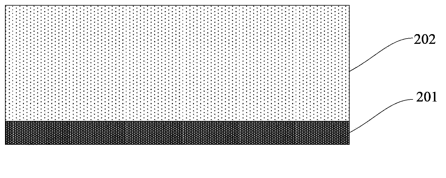 Hard mask laminated structure and fabrication method thereof