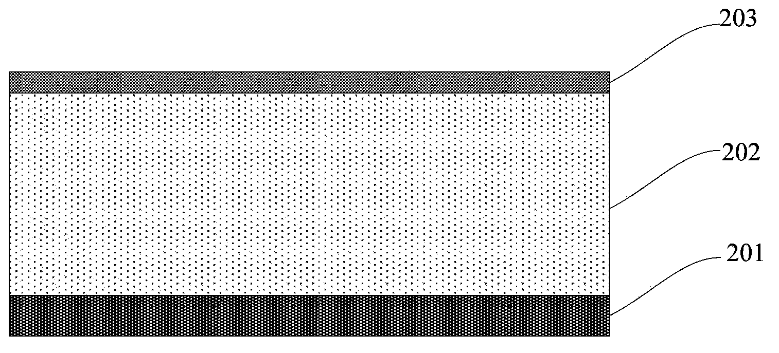 Hard mask laminated structure and fabrication method thereof