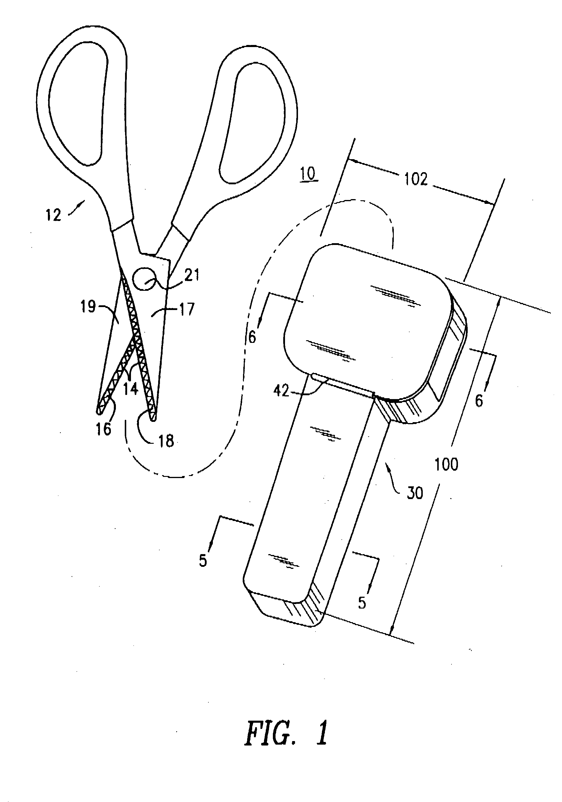 Travel food scissor