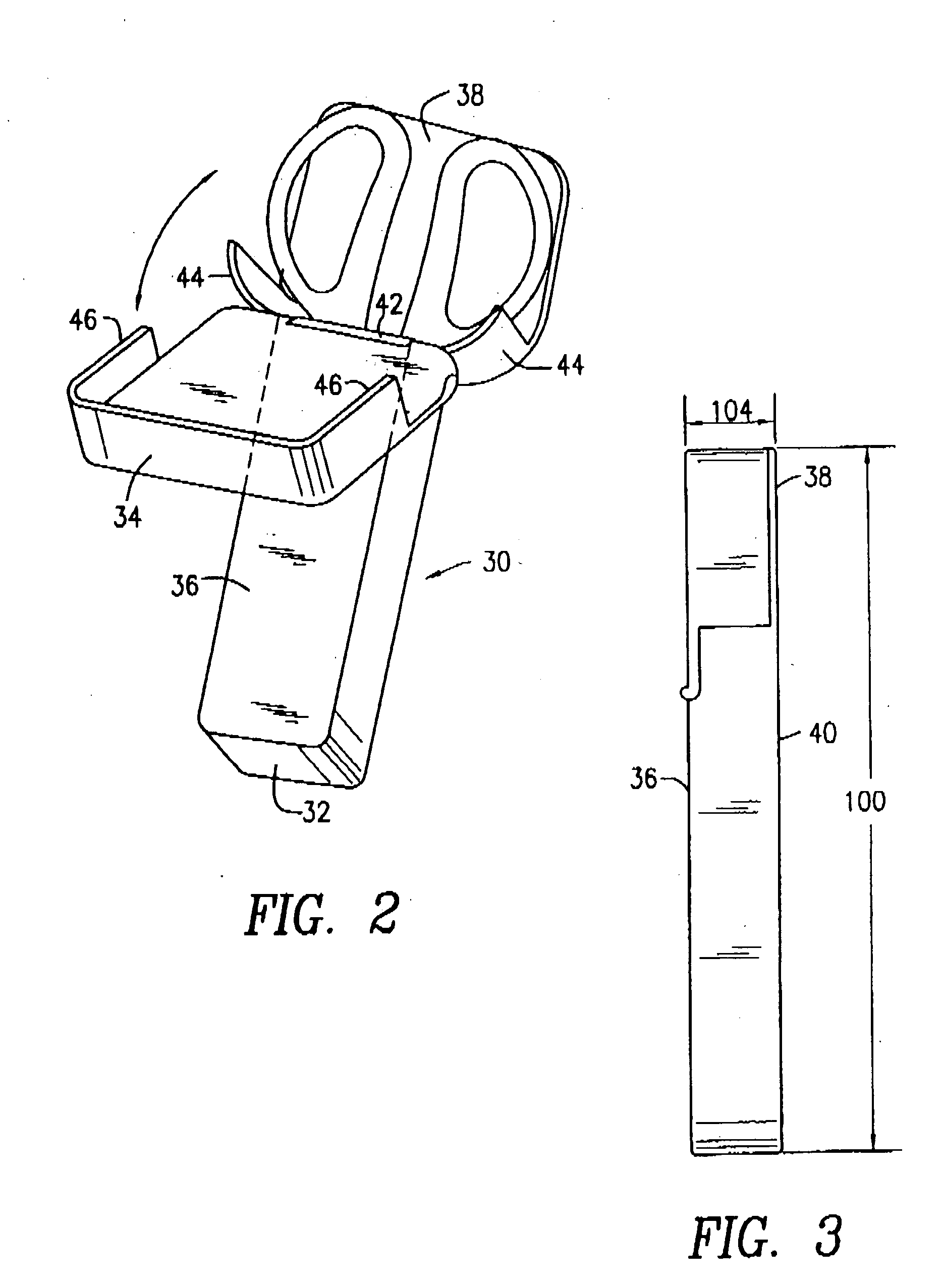 Travel food scissor