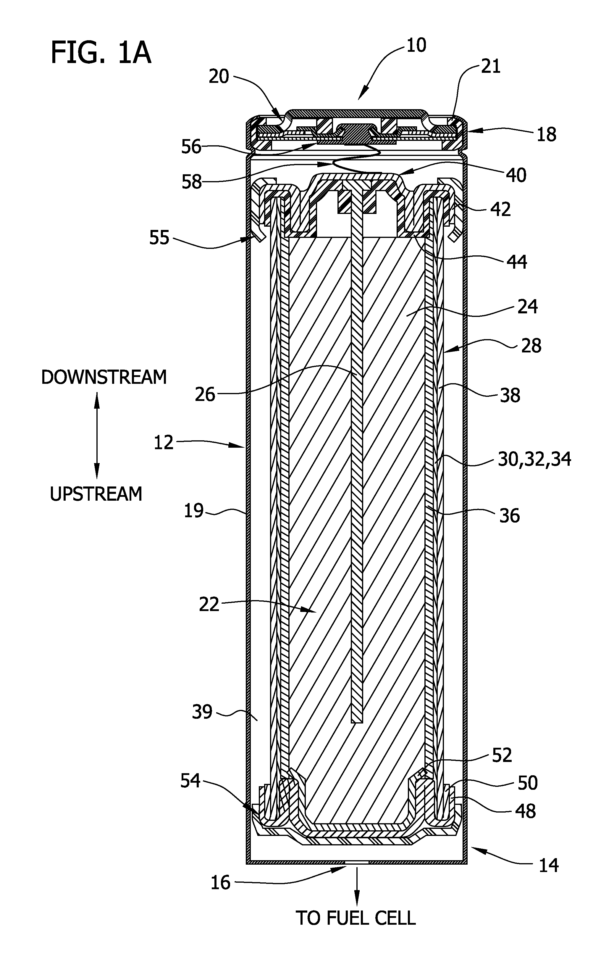 On-demand hydrogen gas generation device