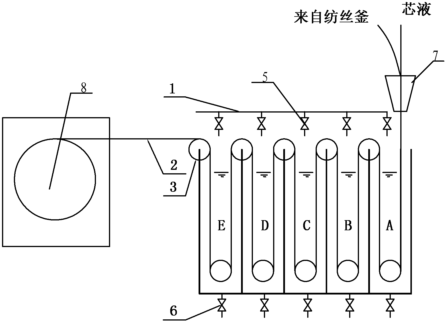 Solution phase inversion membrane preparation solvent replacement and digestion device