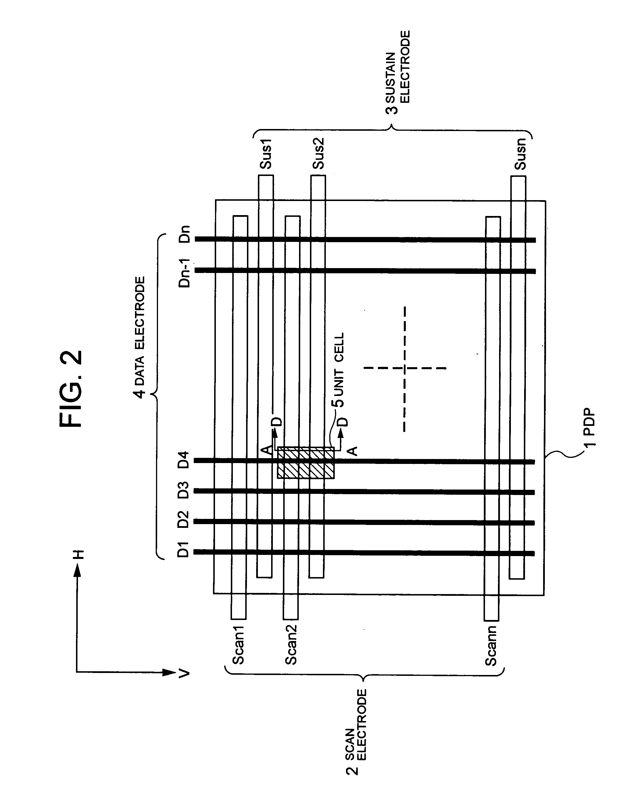 Plasma display and drive method for use on a plasma display