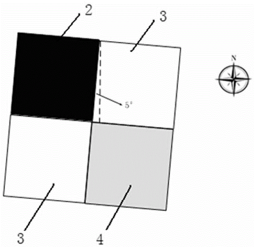 Novel artificial target for optical payload performance evaluation, and manufacturing method thereof