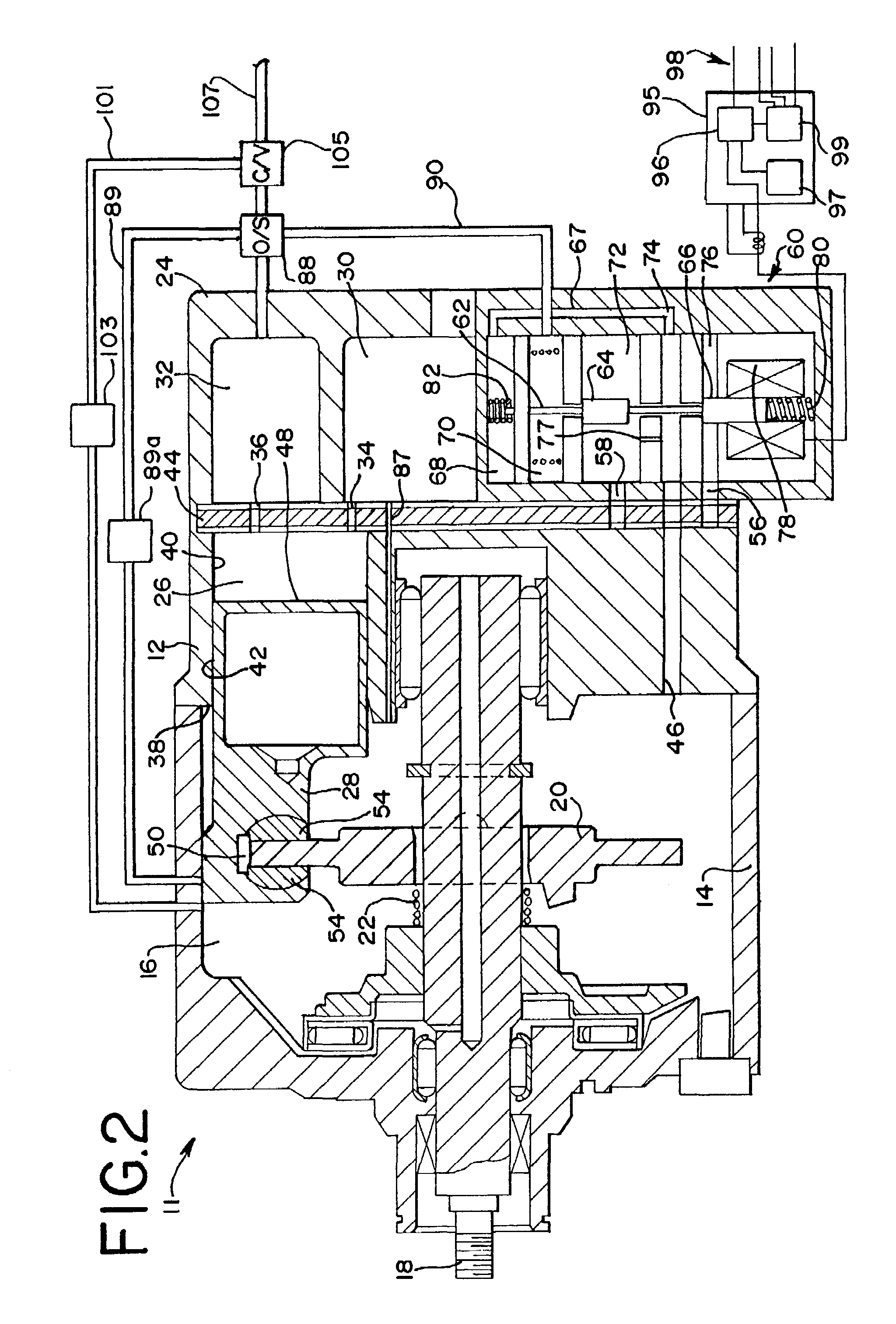 Controls for variable displacement compressor