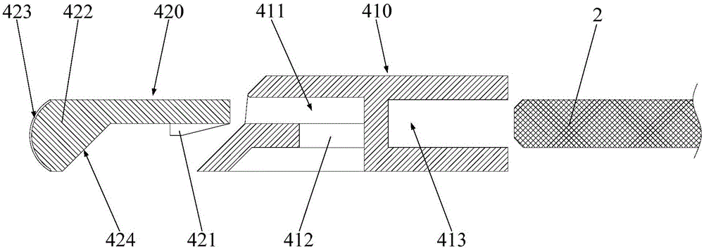 Refrigerator lighting structure and refrigerator