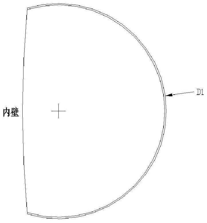 Special-shaped storage tank outflow device