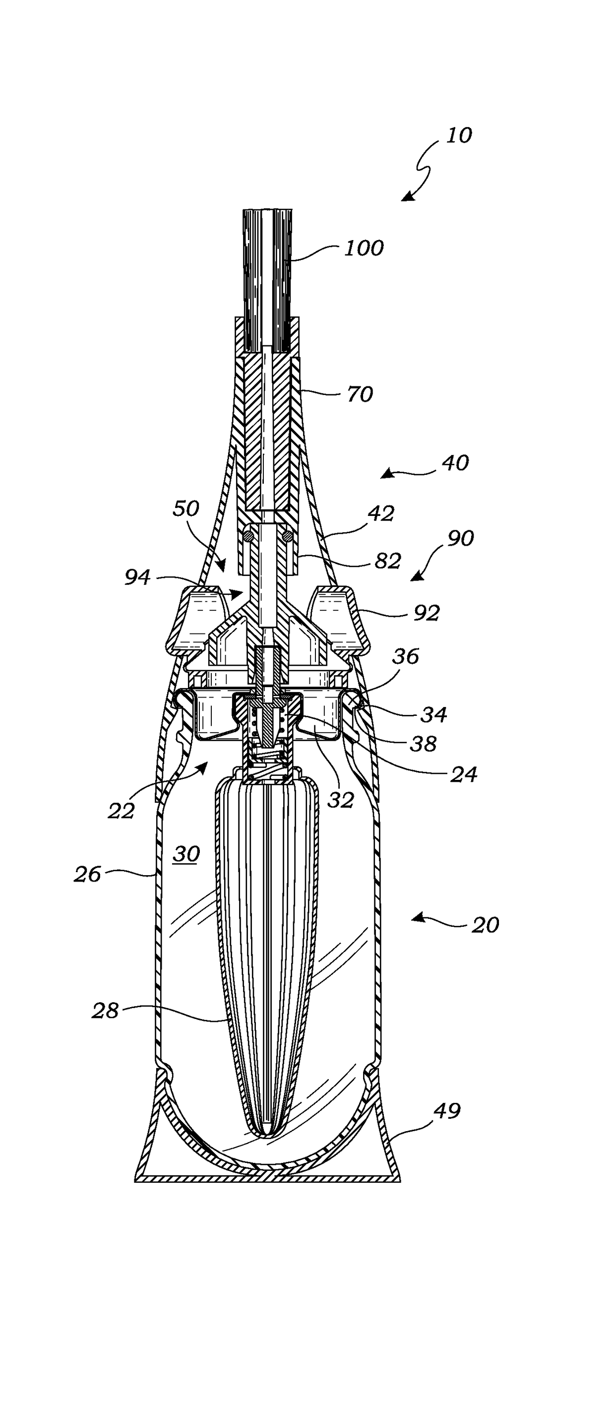 Combination dispenser and applicator