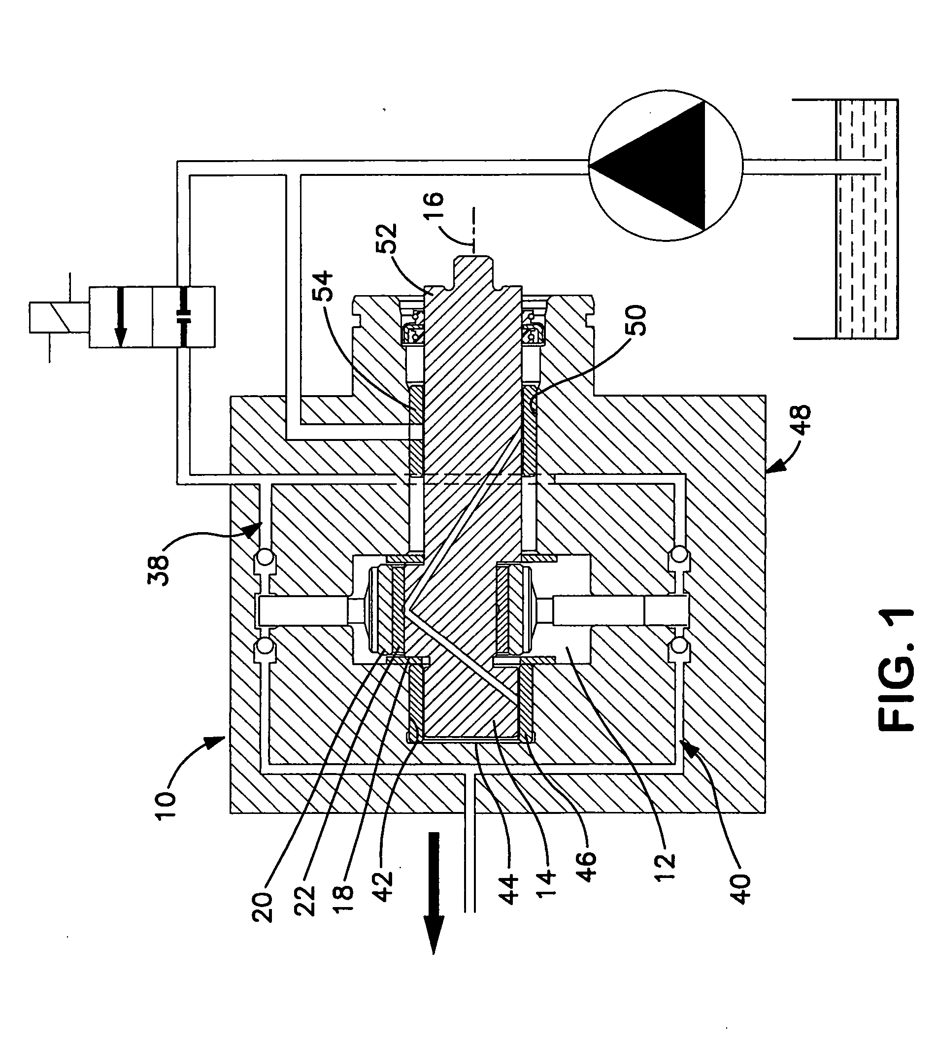 Radial piston fuel supply pump