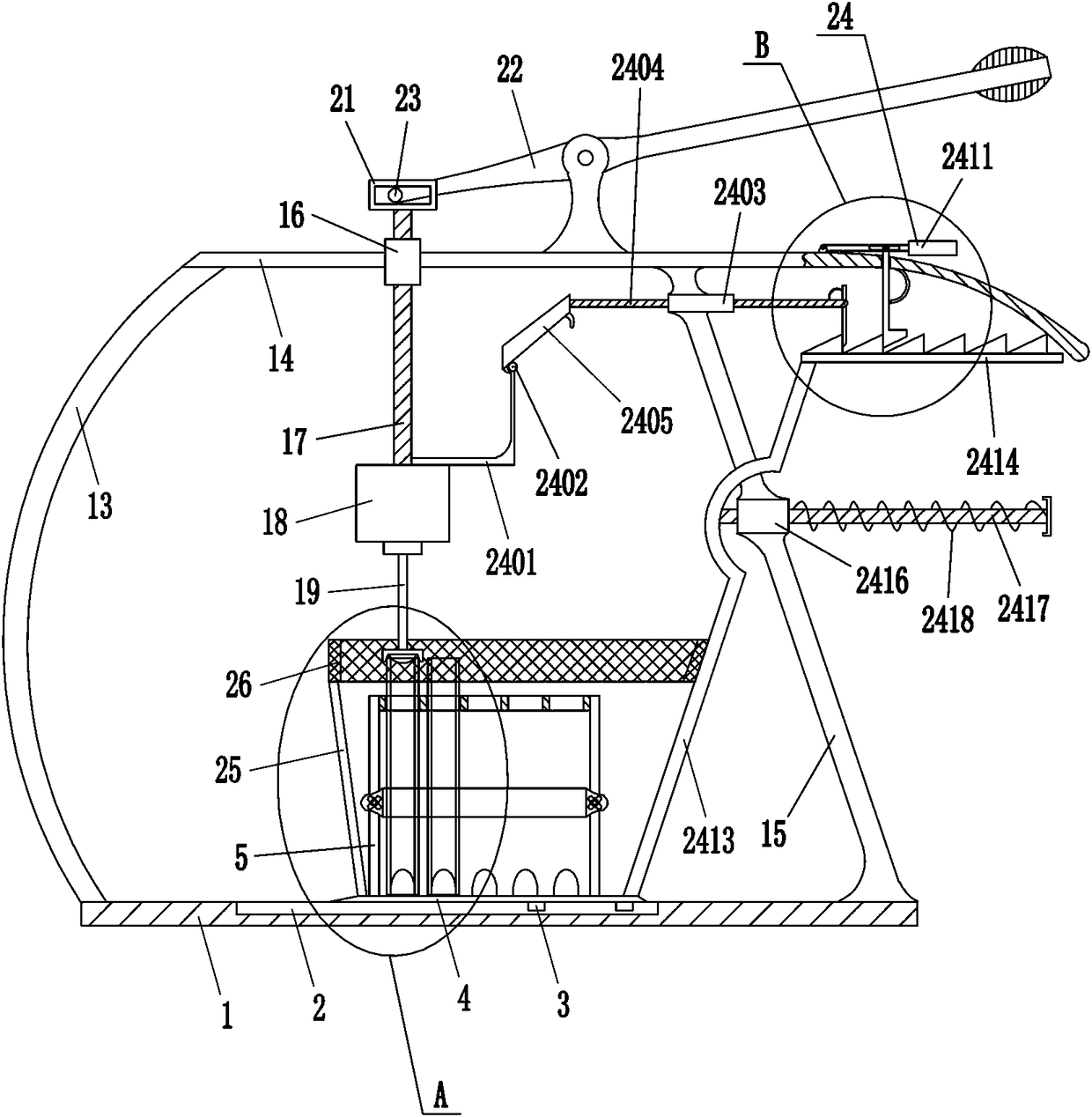 Deburring device for cuts of metal round tubes