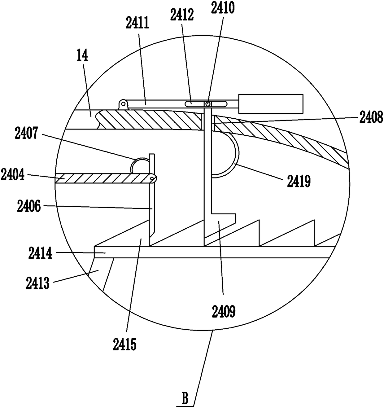 Deburring device for cuts of metal round tubes