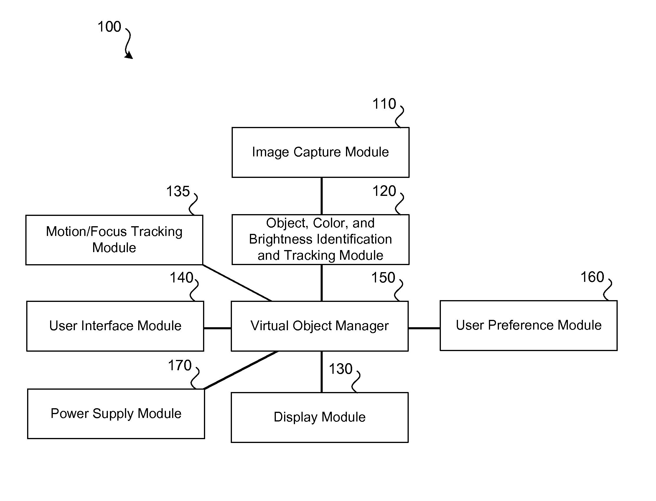 Modifying virtual object display properties to increase power performance of augmented reality devices