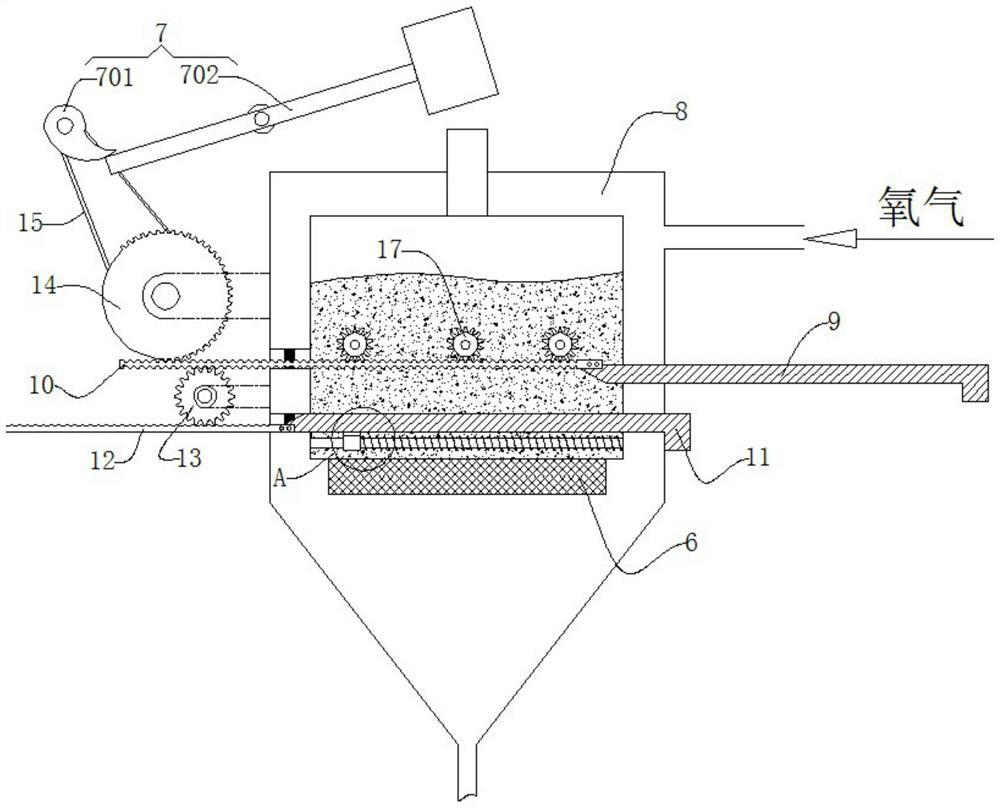 Large-scale sapphire crystal growth furnace based on automatic control system