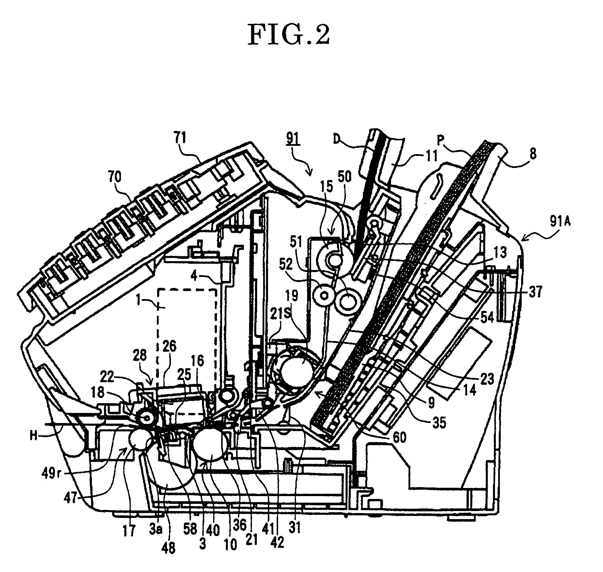 Image reading and recording apparatus