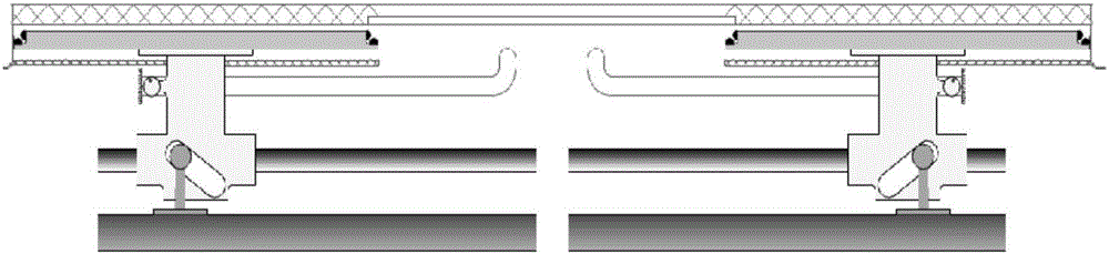 Sliding plug door system used for freight transport motor train unit