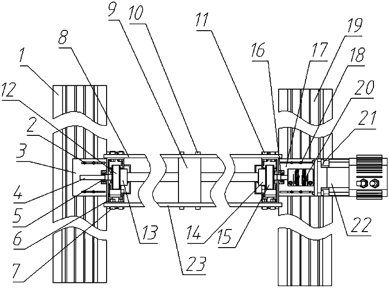 Low-damping ratio flow-induced vibration experimental device based on electronic spring