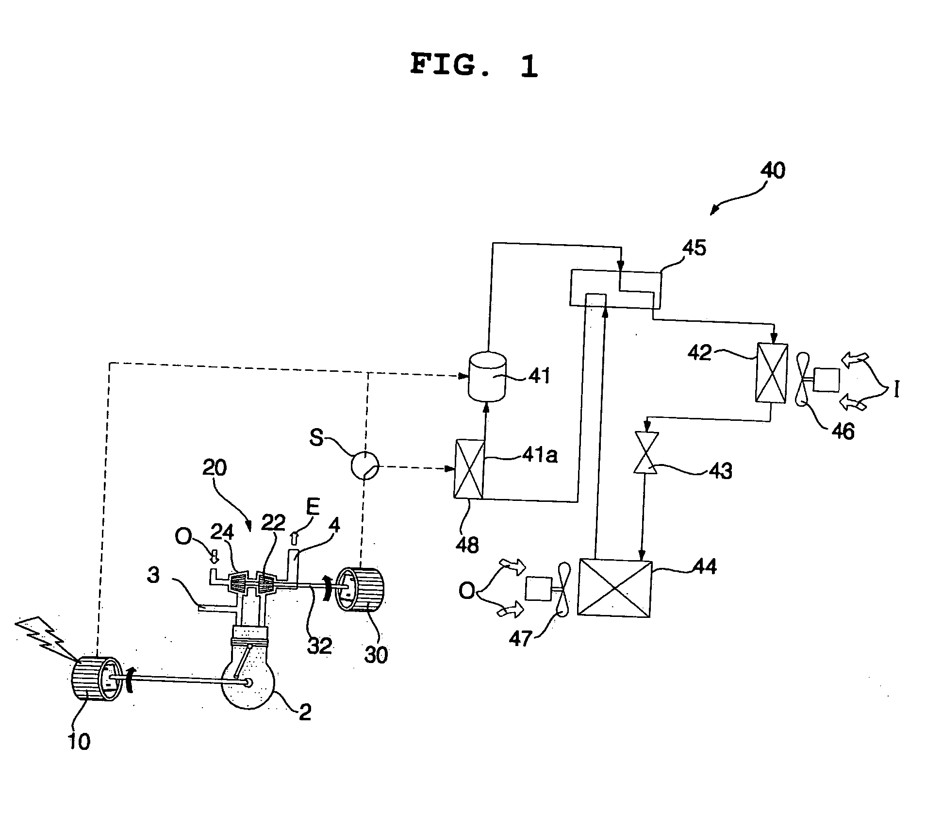 Electricity generating and air conditioning system