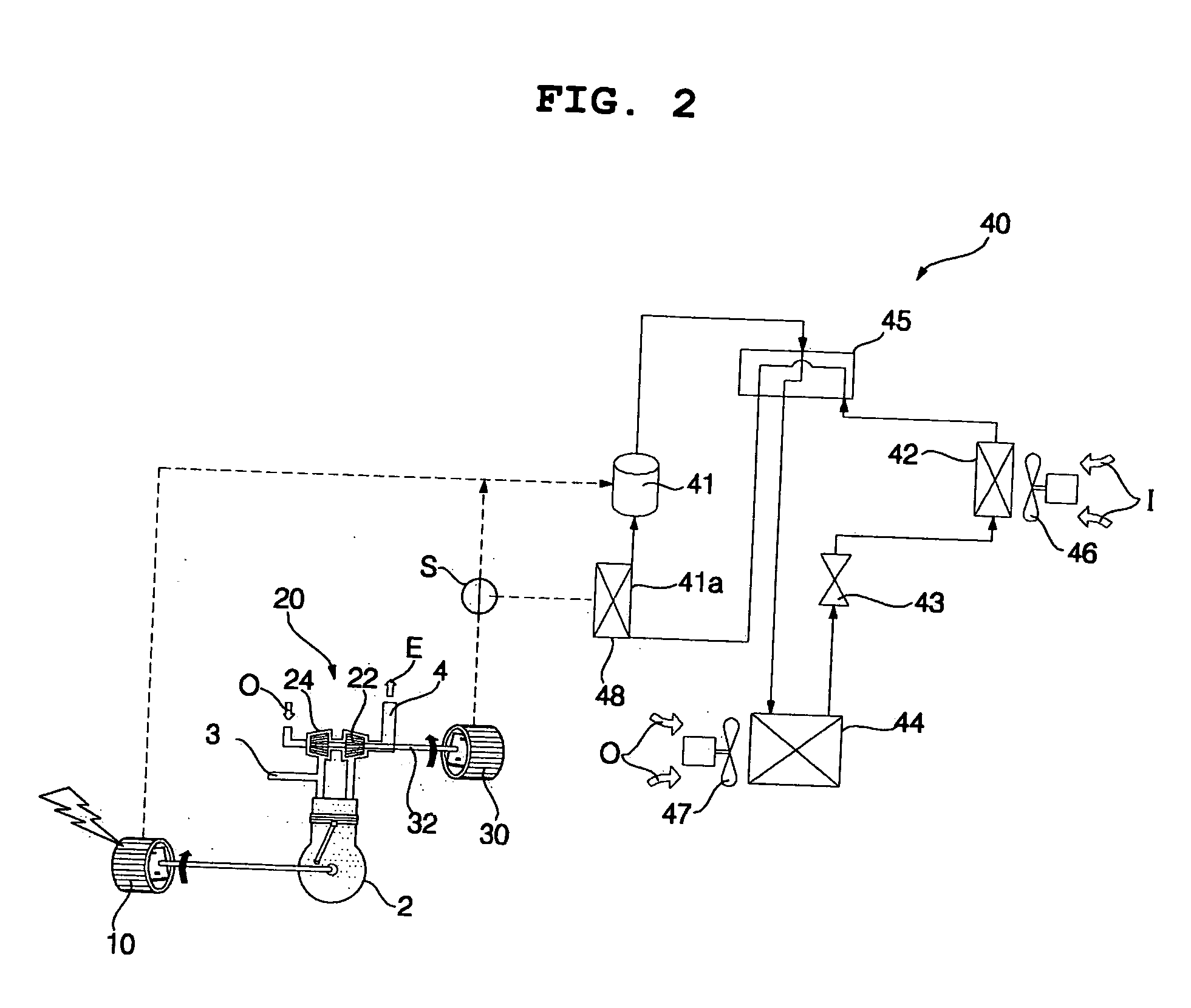 Electricity generating and air conditioning system