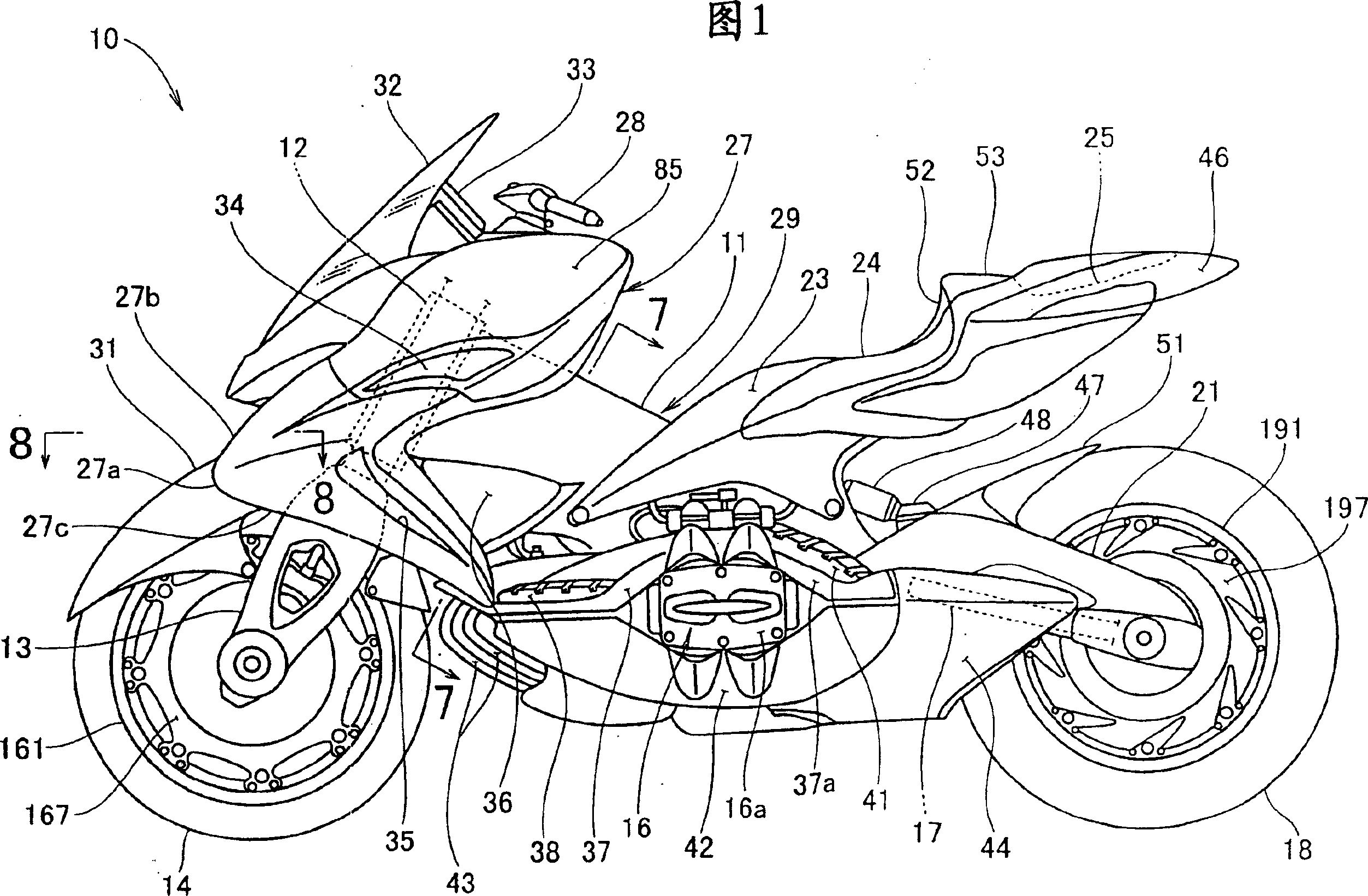 Head light of bicycle